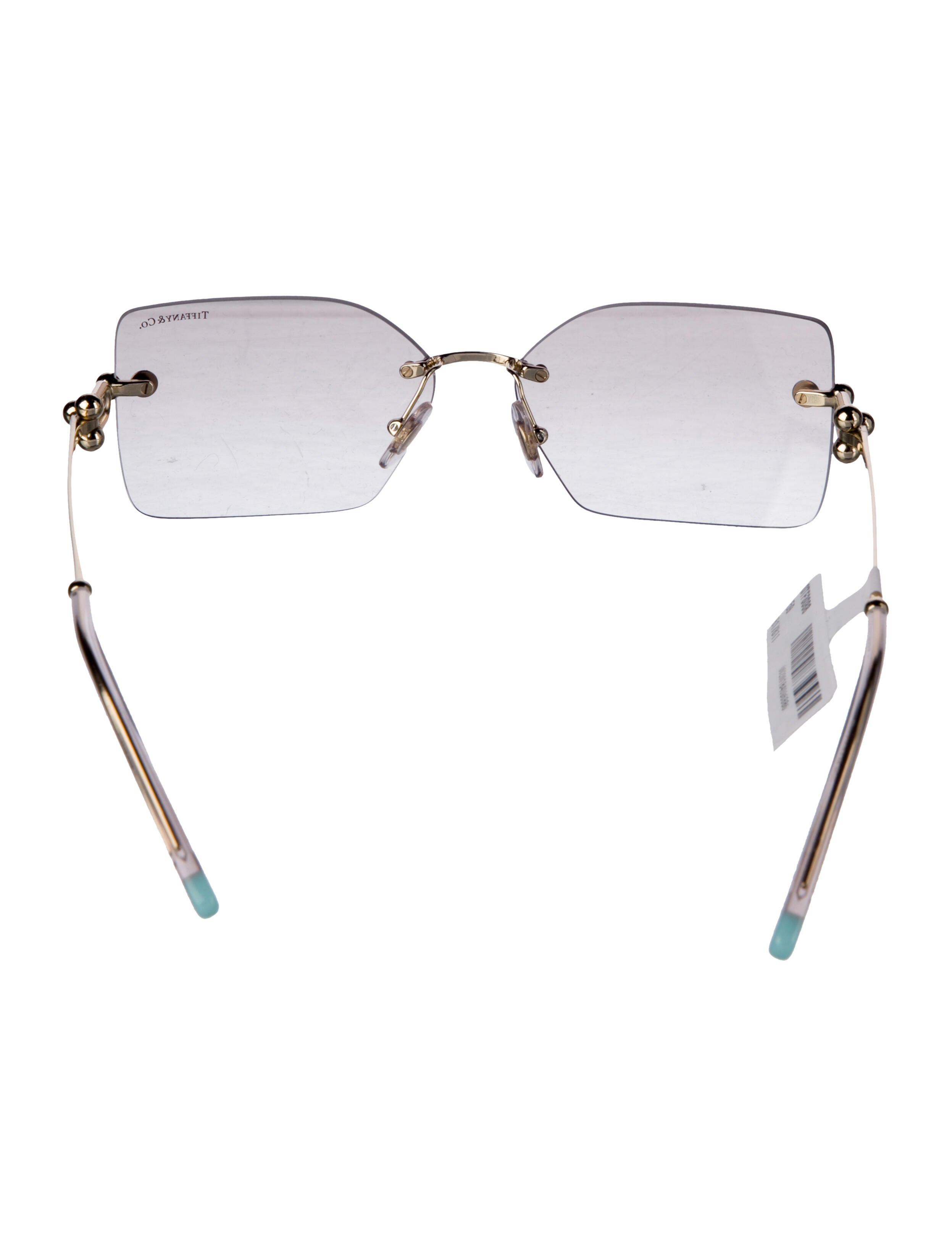 Tiffany & Co. Square Gradient Sunglasses w/ Tags