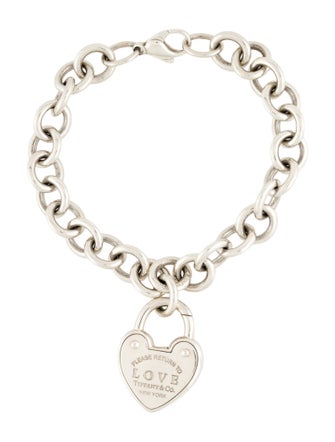 Tiffany & Co. Love Lock Charm Bracelet