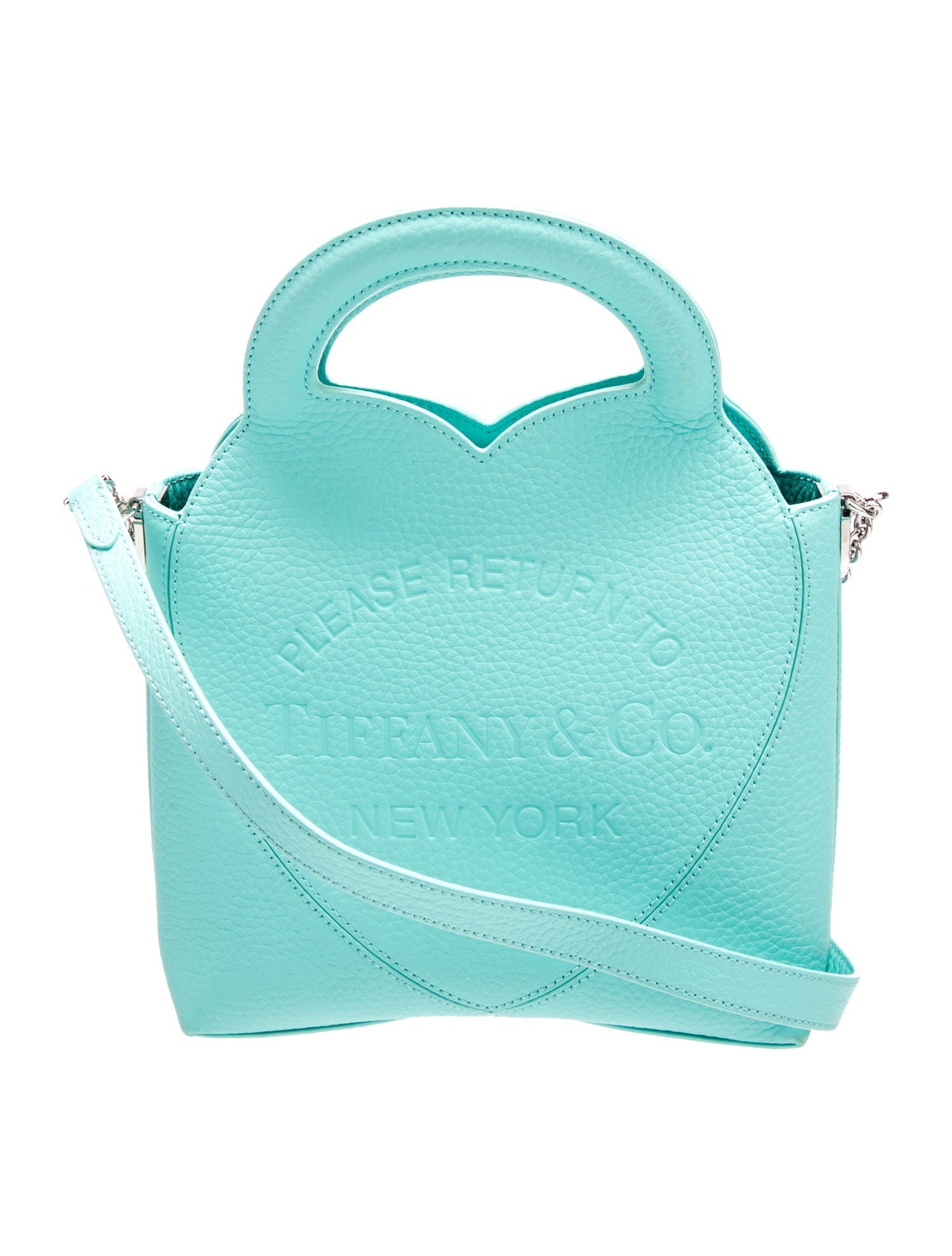 Tiffany & Co. Leather Top Handle Bag