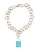 Tiffany & Co. Enamel Shopping Bag Charm Bracelet