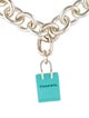 Tiffany & Co. Enamel Shopping Bag Charm Bracelet