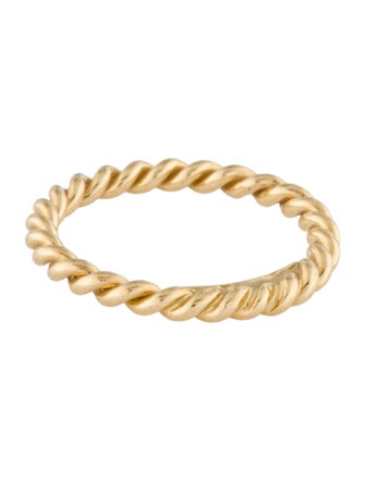 Tiffany & Co. 18K Twisted Rope Band