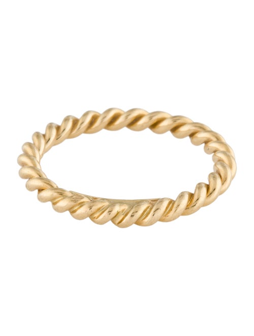 Tiffany & Co. 18K Twisted Rope Band