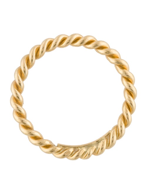 Tiffany & Co. 18K Twisted Rope Band