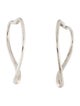 Tiffany & Co. Open Heart Hoop Earrings