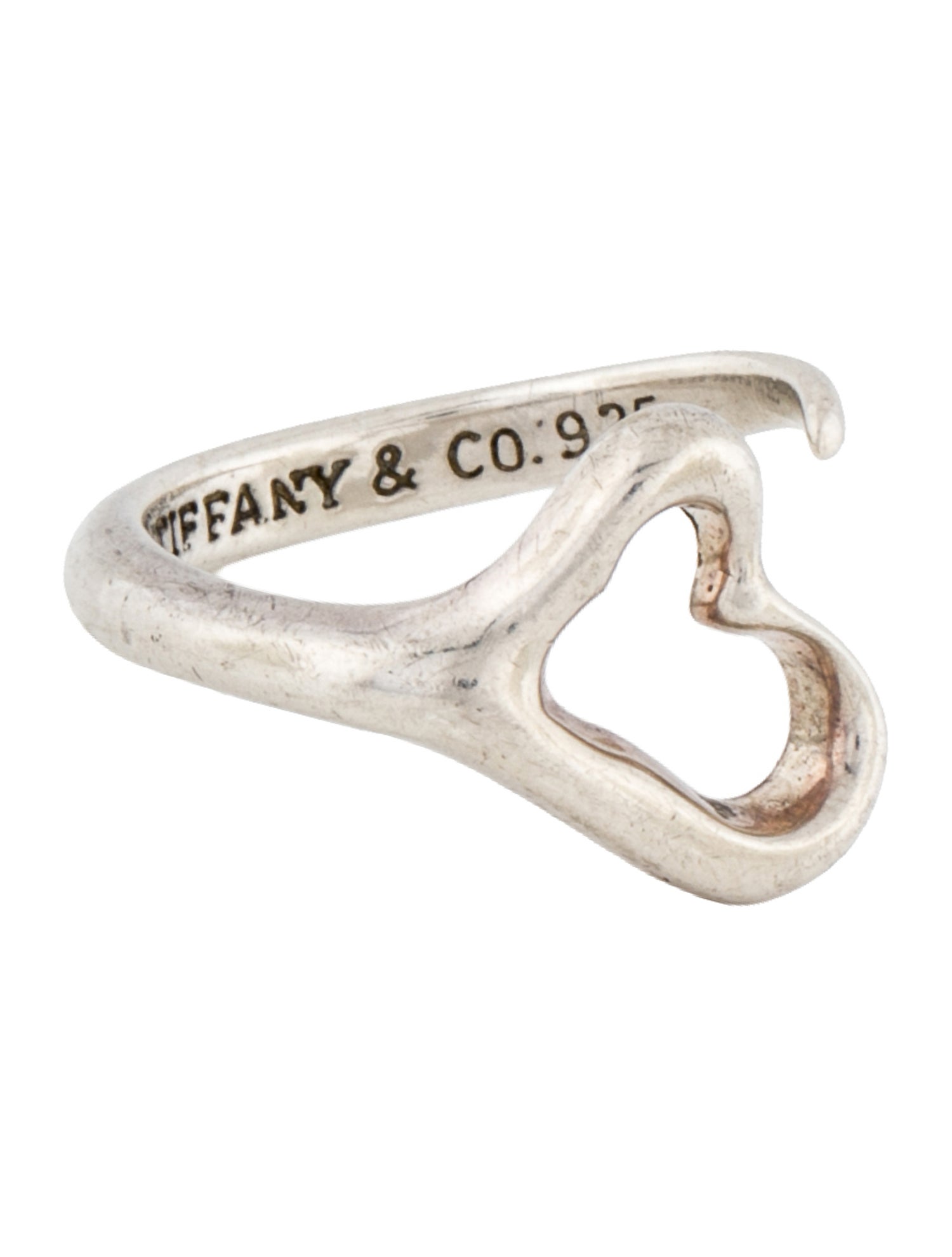 Tiffany & Co. Vintage Open Heart Ring