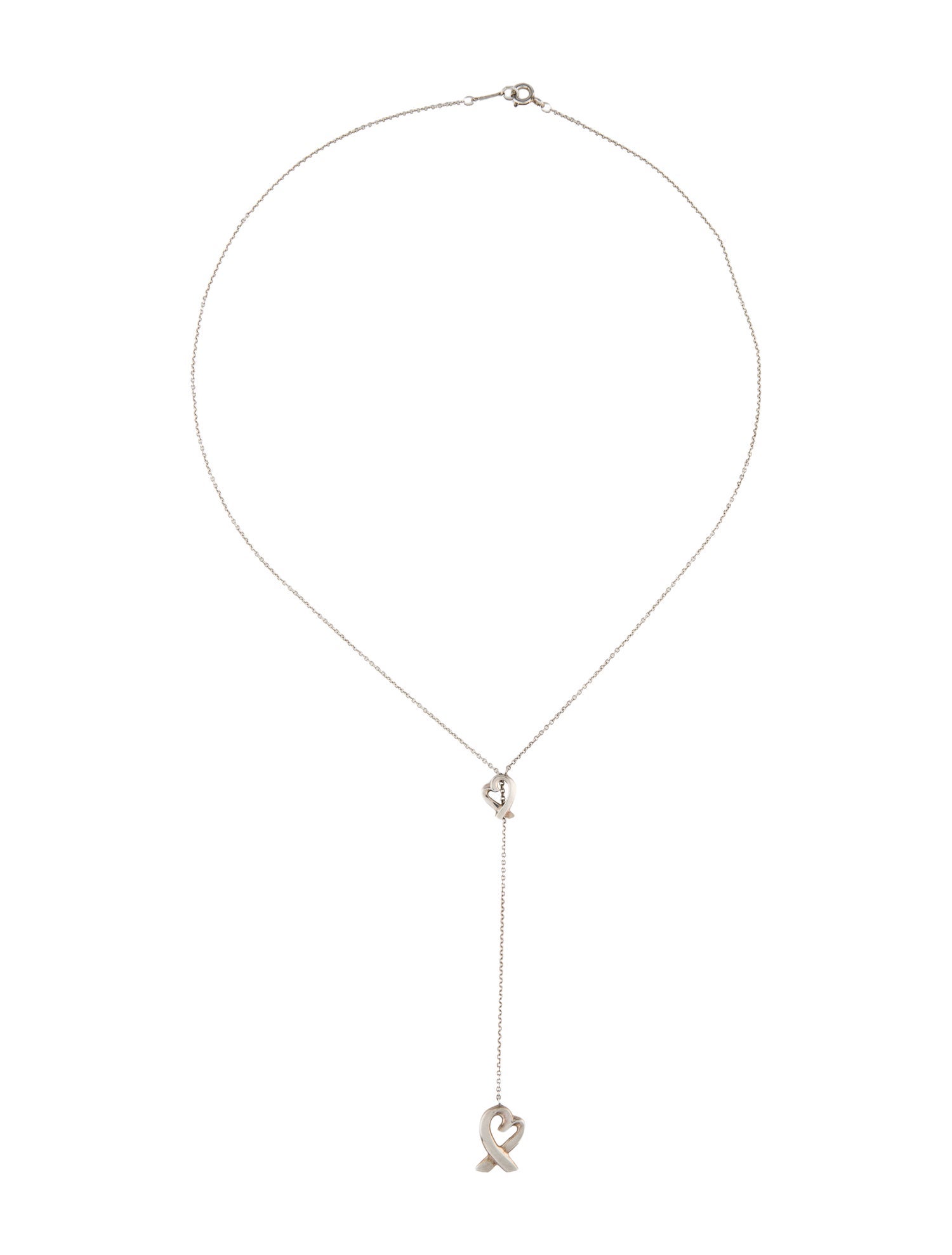 Tiffany & Co. Loving Heart Lariat Necklace