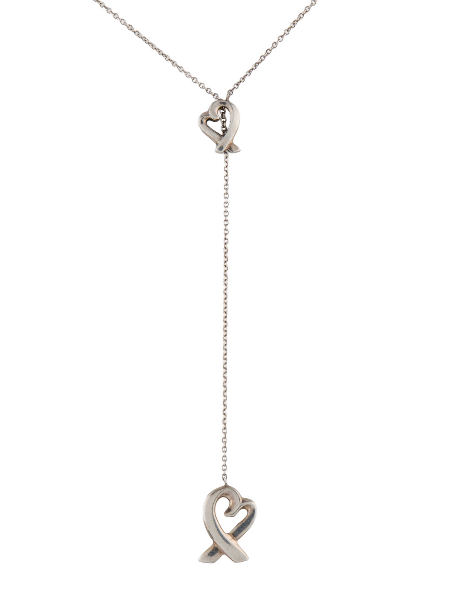 Tiffany & Co. Loving Heart Lariat Necklace
