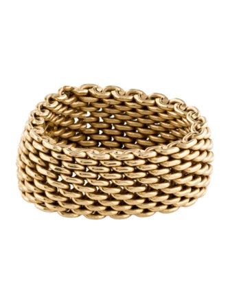 Tiffany & Co. 18K Somerset Mesh Band