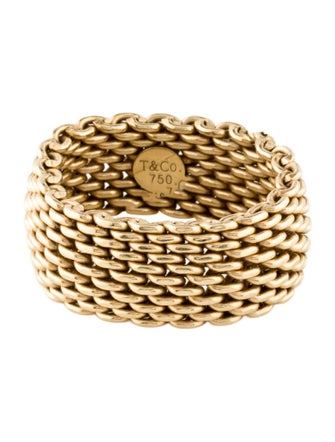 Tiffany & Co. 18K Somerset Mesh Band
