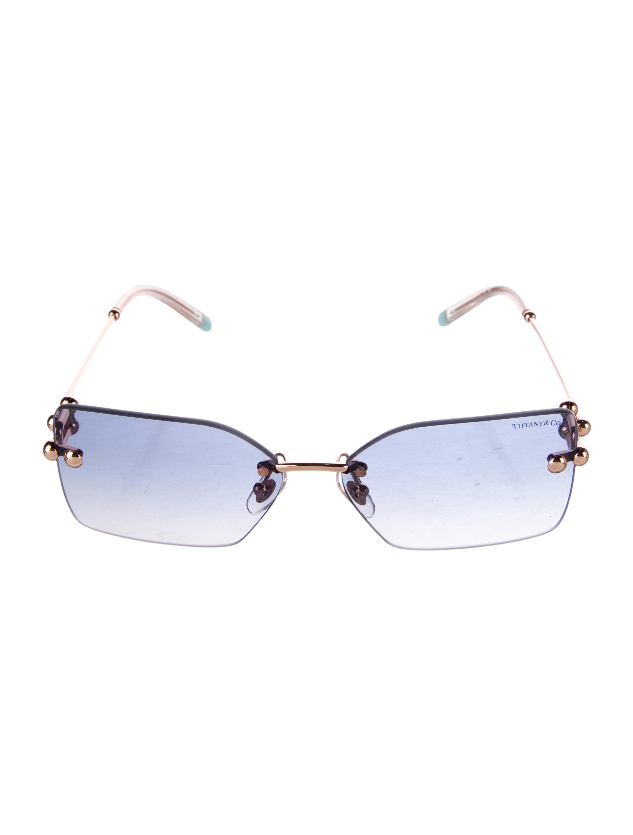 Tiffany & Co. Square Gradient Sunglasses