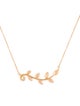 Tiffany & Co. 18K Olive Leaf Station Necklace