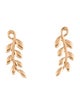 Tiffany & Co. 18K Olive Leaf Climber Earrings