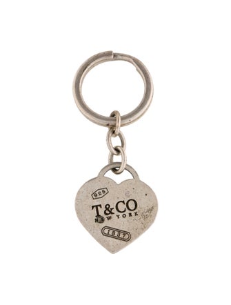 Tiffany & Co. Sterling Silver Keyring