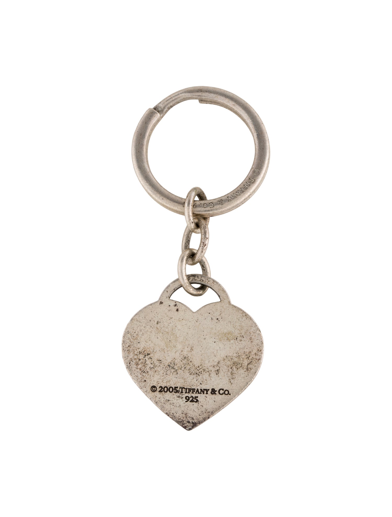 Tiffany & Co. Sterling Silver Keyring