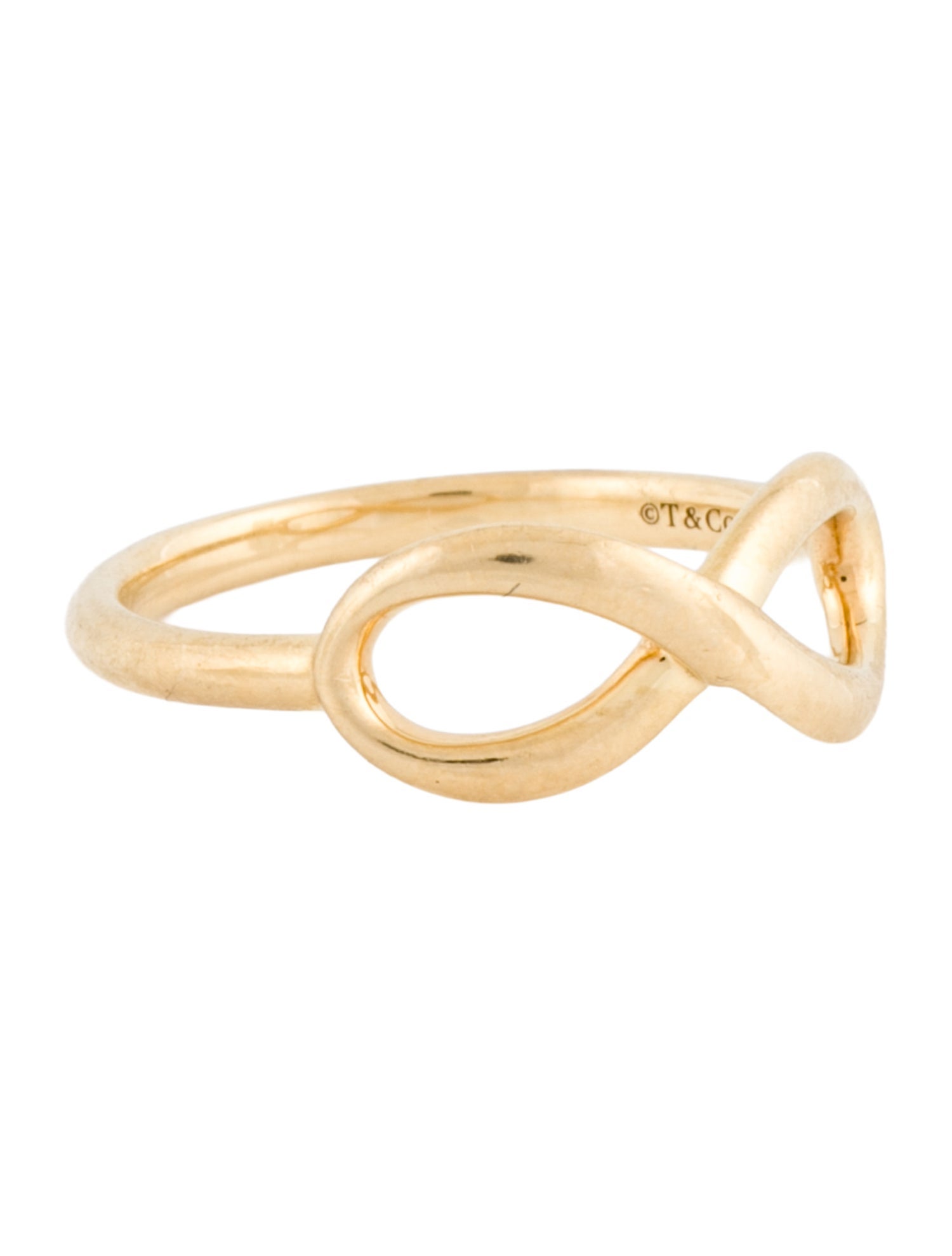 Tiffany & Co. 18K Infinity Ring