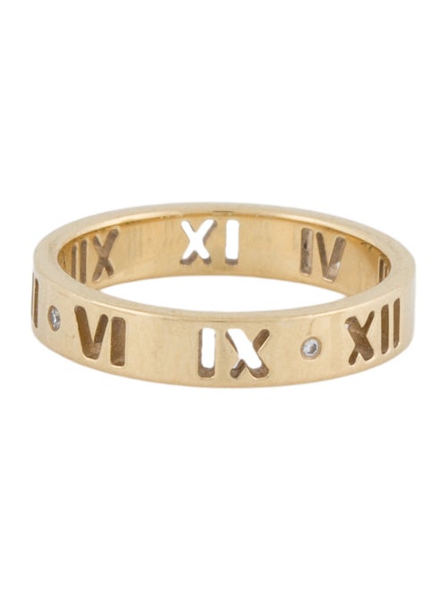 Tiffany & Co. 18K Diamond Open Atlas Band