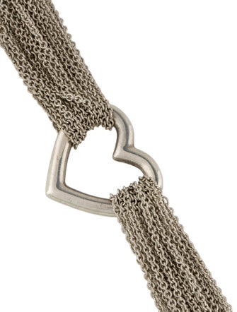 Tiffany & Co. Multistrand Heart Toggle Bracelet