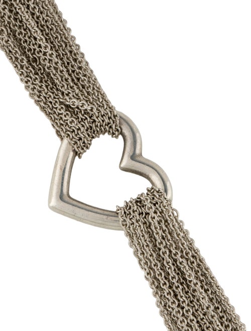 Tiffany & Co. Multistrand Heart Toggle Bracelet