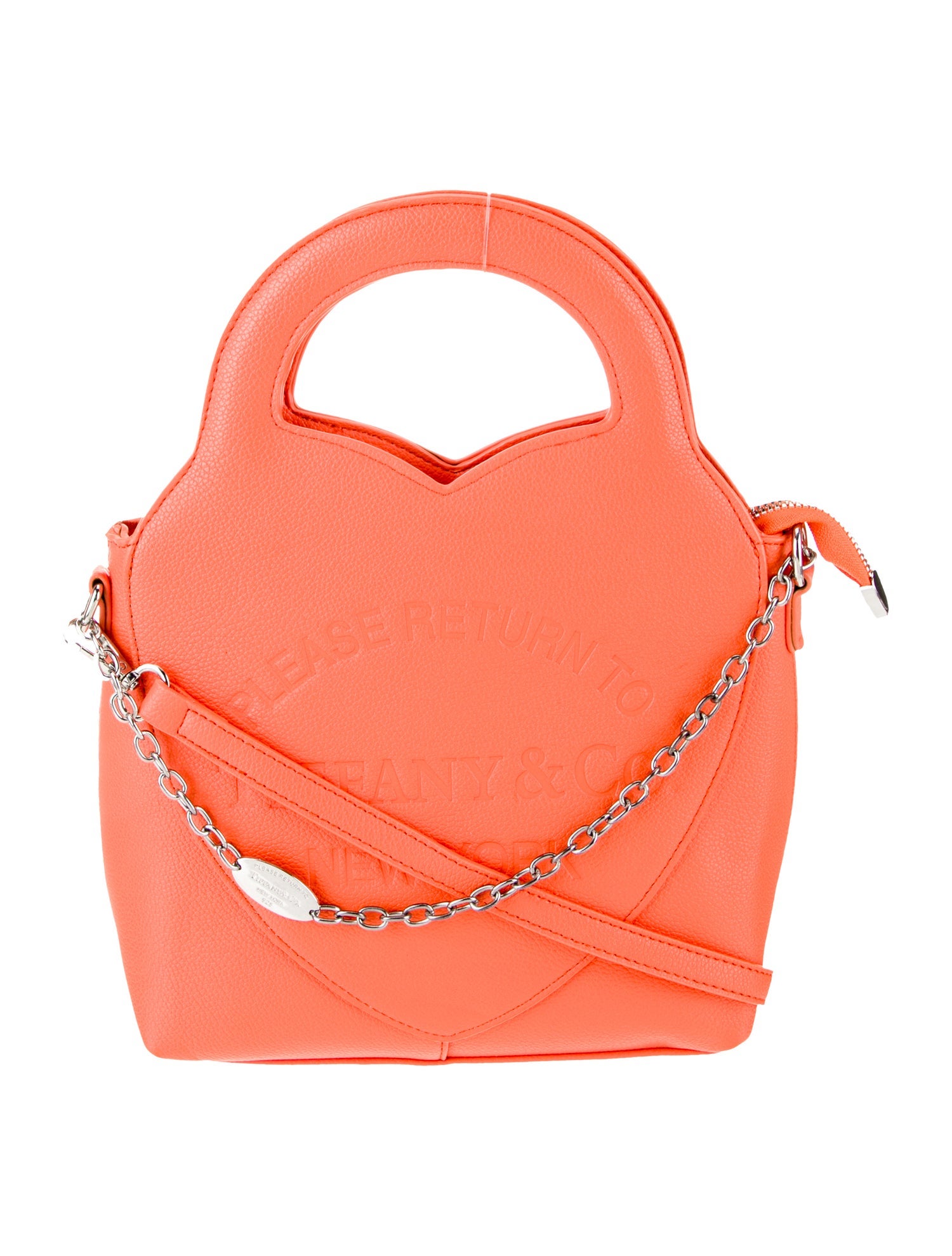 Tiffany & Co. Leather Top Handle Bag