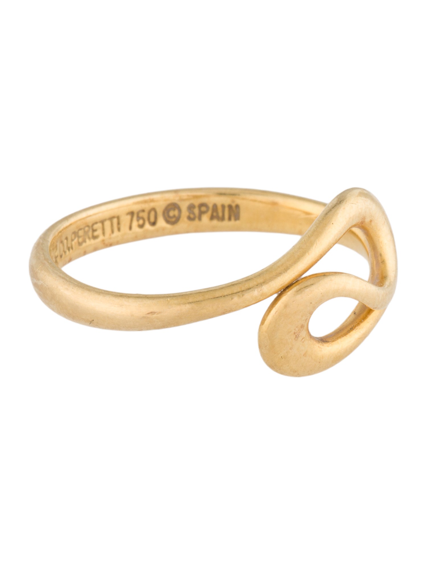 Tiffany & Co. Vintage 18K Wave Ring