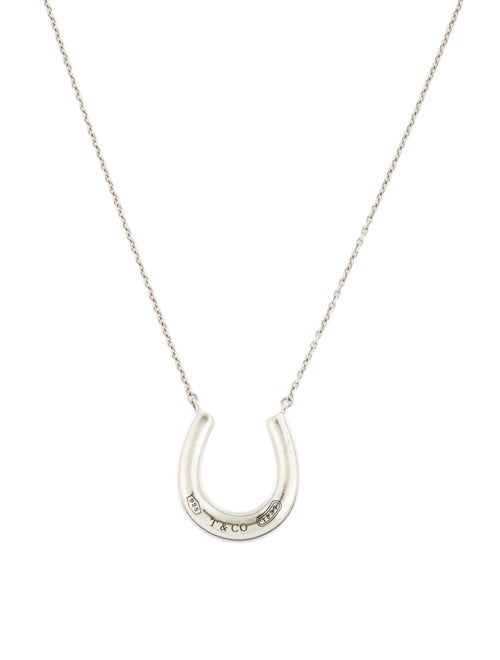 Tiffany & Co. Horseshoe Pendant Necklace