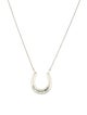 Tiffany & Co. Horseshoe Pendant Necklace