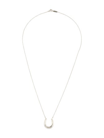 Tiffany & Co. Horseshoe Pendant Necklace