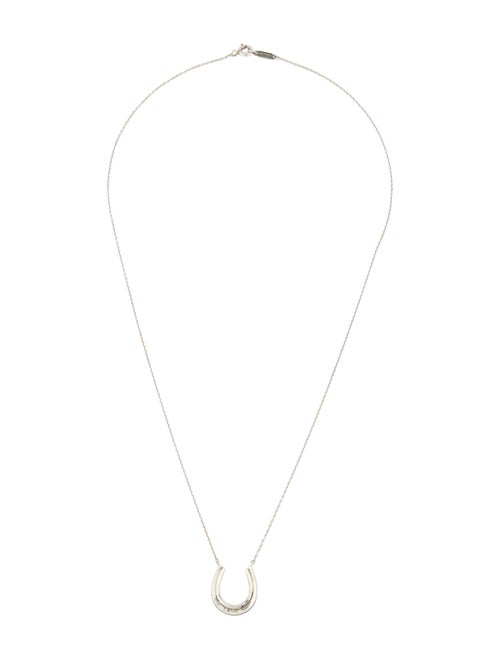 Tiffany & Co. Horseshoe Pendant Necklace