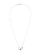 Tiffany & Co. Enamel "LOVE" Notes Pendant Necklace