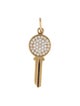 Tiffany & Co. 18K Diamond Key Charm