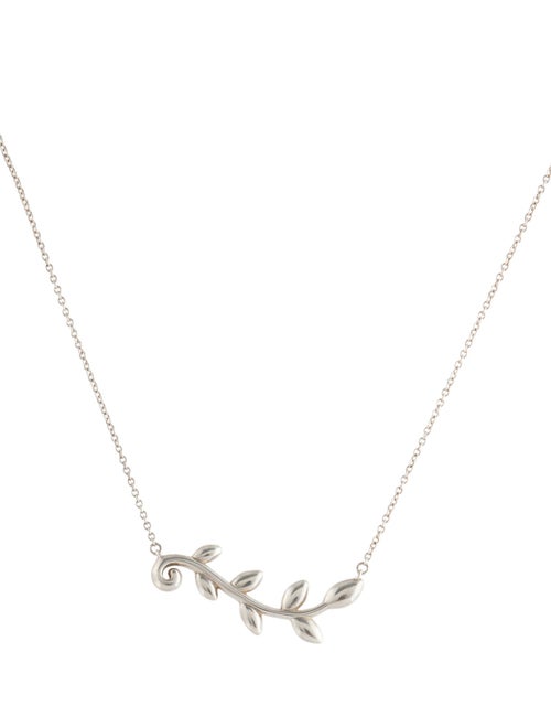 Tiffany & Co. Olive Leaf Vine Pendant Necklace