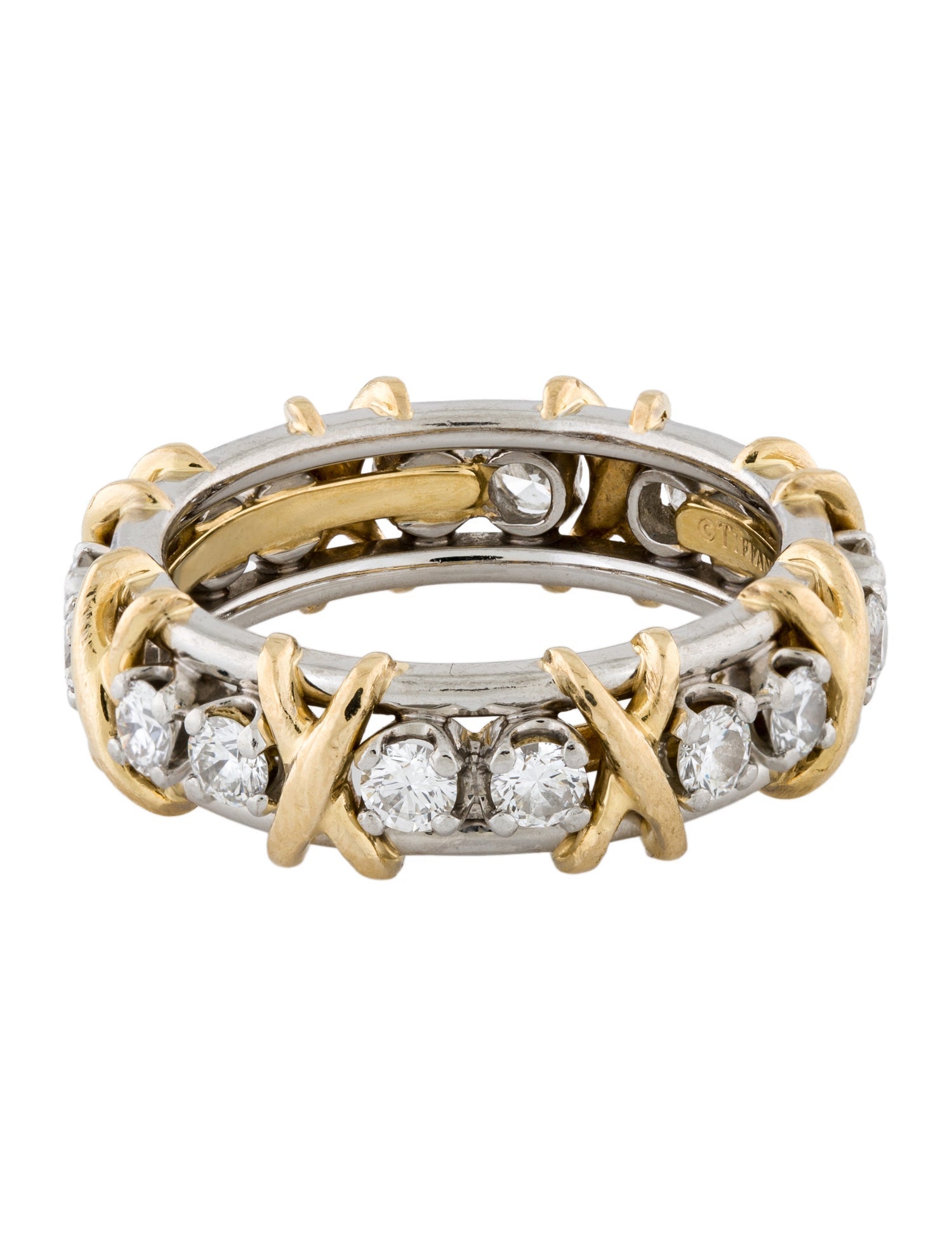 Tiffany & Co. 1.14ctw Diamond Sixteen Stone Ring