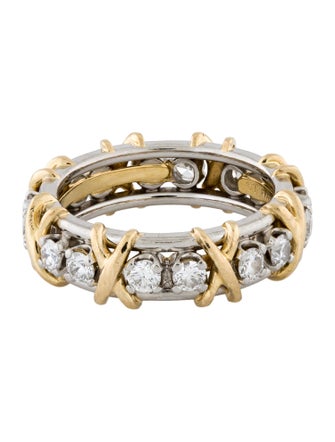 Tiffany & Co. 1.14ctw Diamond Sixteen Stone Ring