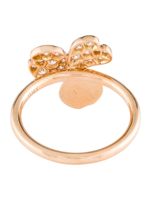 Tiffany & Co. 18K Diamond Paper Flowers Ring