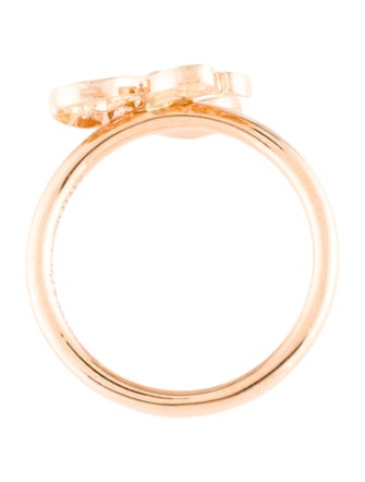 Tiffany & Co. 18K Diamond Paper Flowers Ring