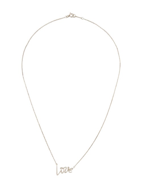 Tiffany & Co. Graffiti Love Pendant Necklace