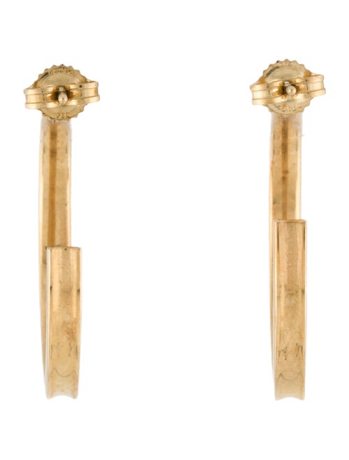 Tiffany & Co. 18K 1837 Hoop Earrings