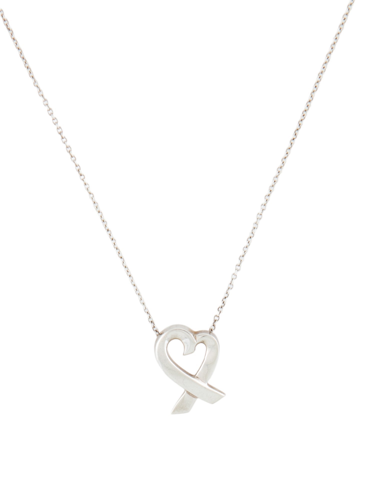 Tiffany & Co. Loving Heart Pendant Necklace