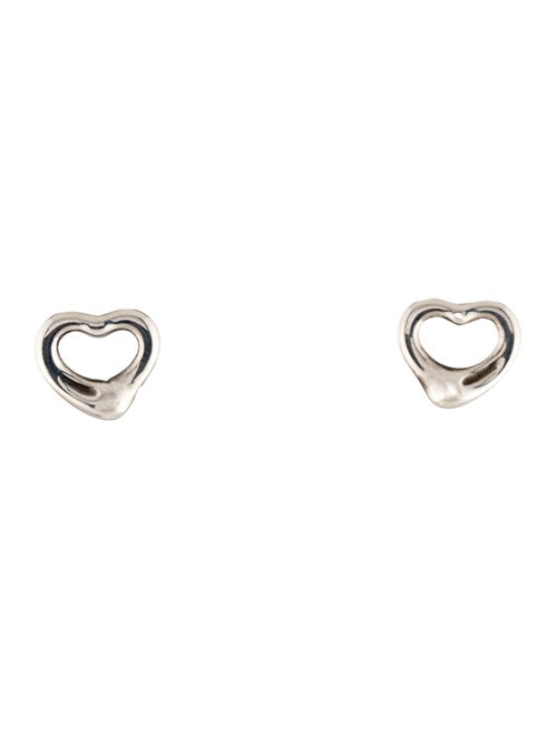 Tiffany & Co. Open Heart Stud Earrings