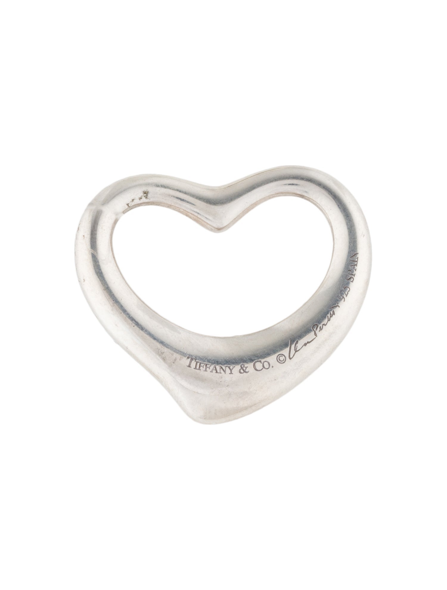 Tiffany & Co. Open Heart Pendant