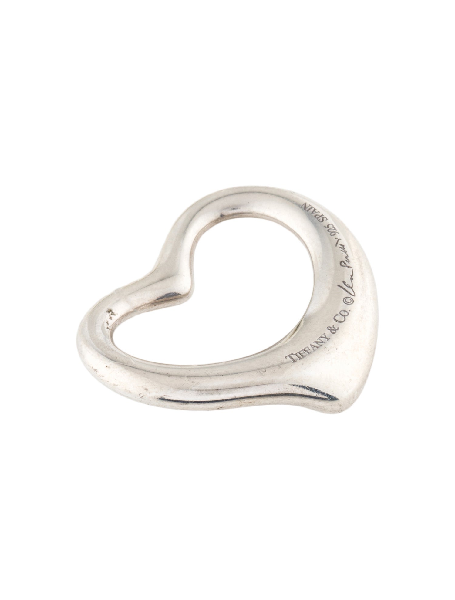 Tiffany & Co. Open Heart Pendant