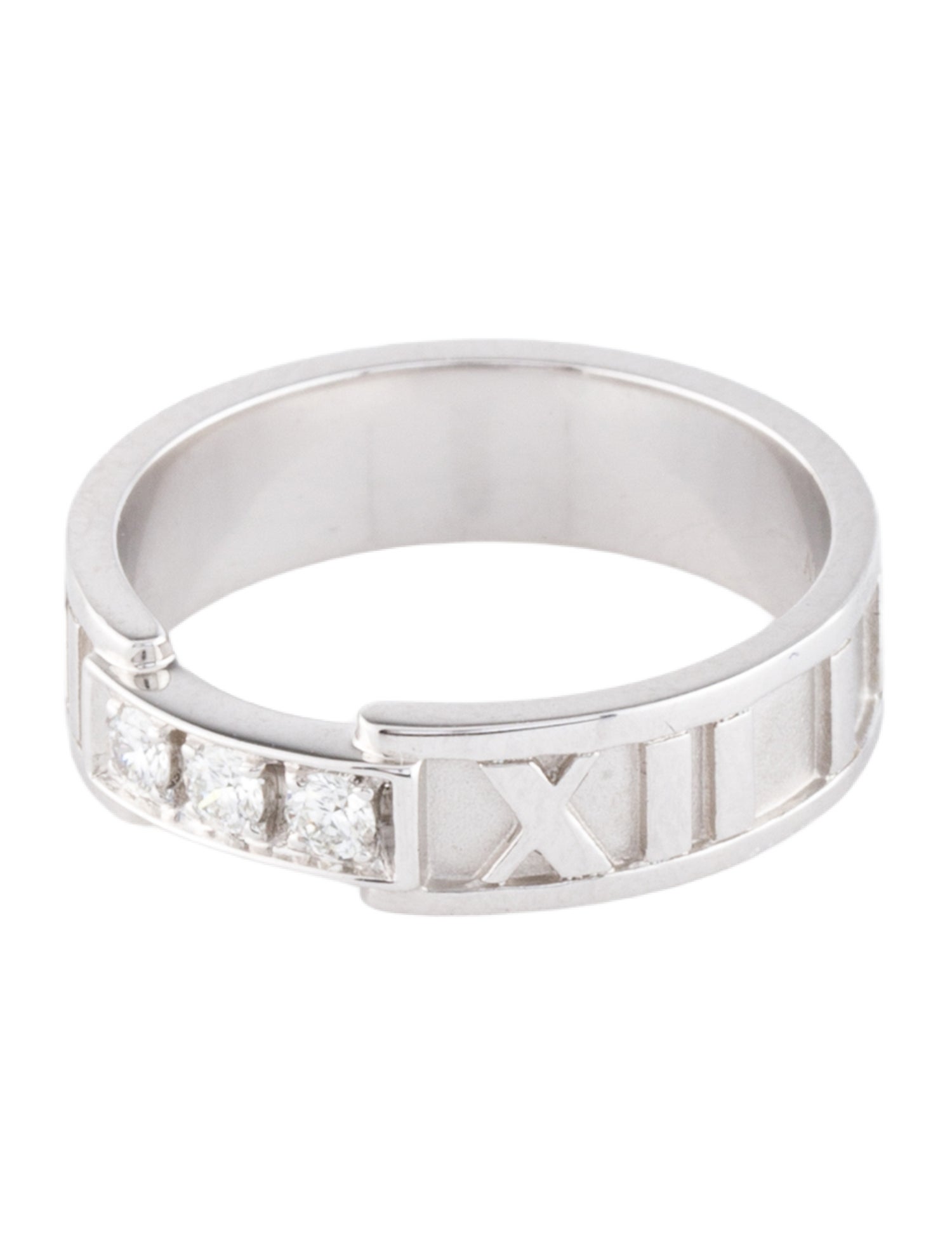 Tiffany & Co. 18K Diamond Atlas Band