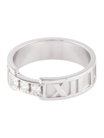 Tiffany & Co. 18K Diamond Atlas Band