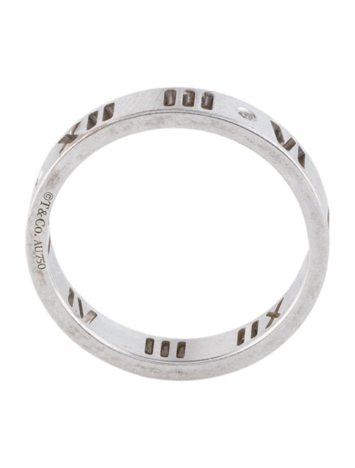 Tiffany & Co. 18K Diamond Atlas Pierced Band