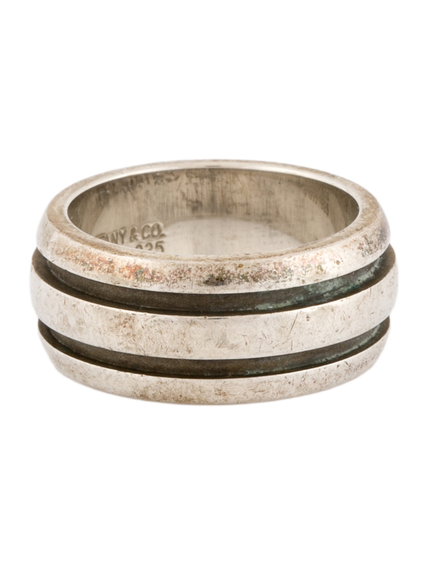 Tiffany & Co. Vintage Ridged Band Ring