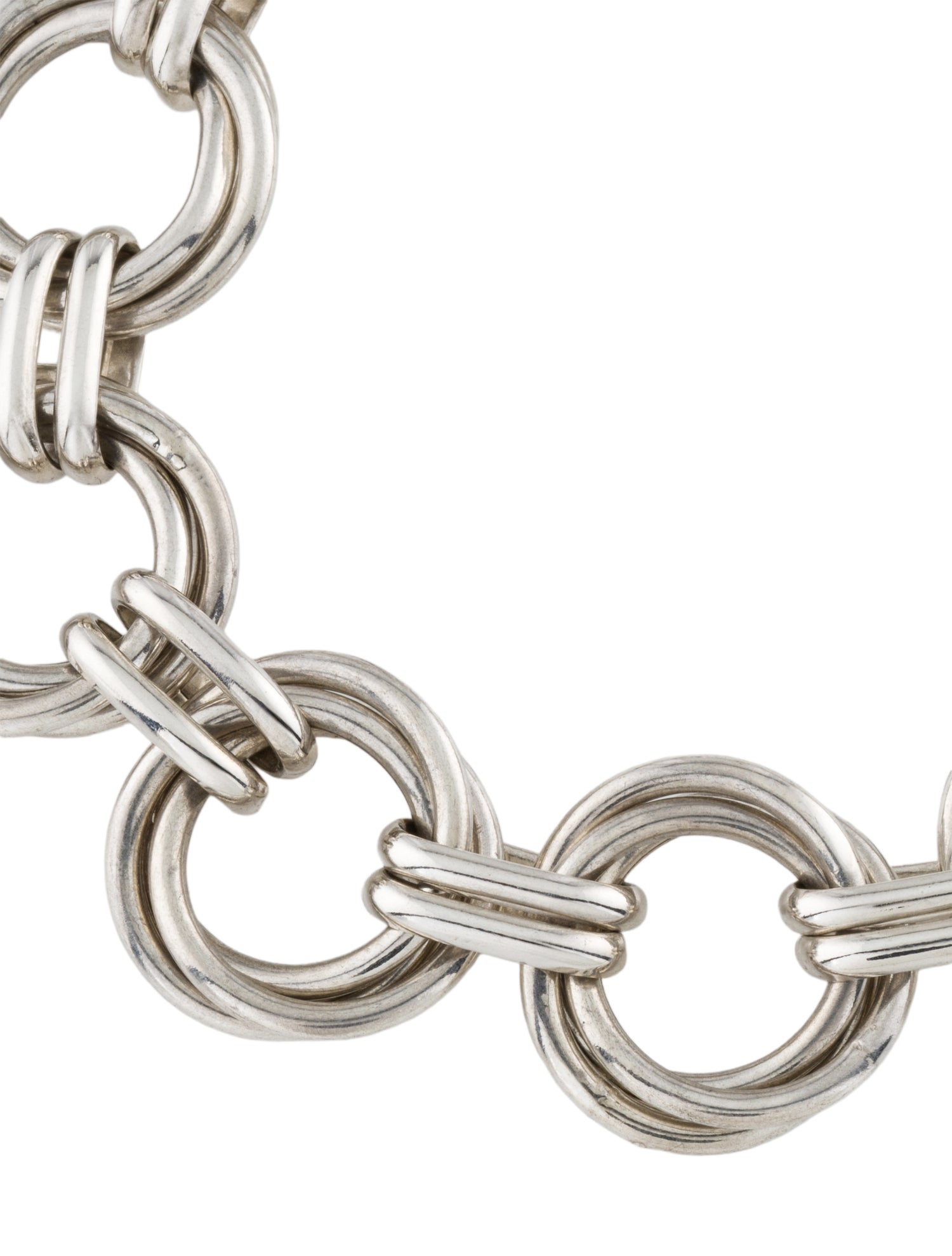 Tiffany & Co. Vintage Interlocking Circles Link Bracelet