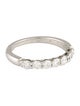 Tiffany & Co. Platinum Diamond Forever Band Ring