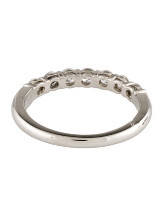 Tiffany & Co. Platinum Diamond Forever Band Ring