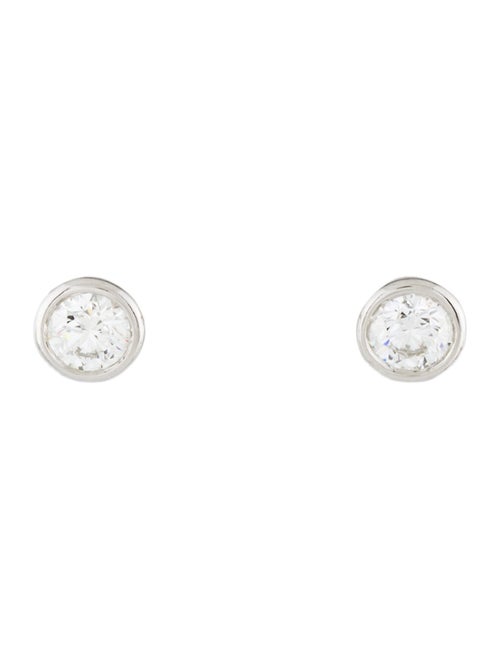 Tiffany & Co. Platinum Diamonds by the Yard Stud Earrings